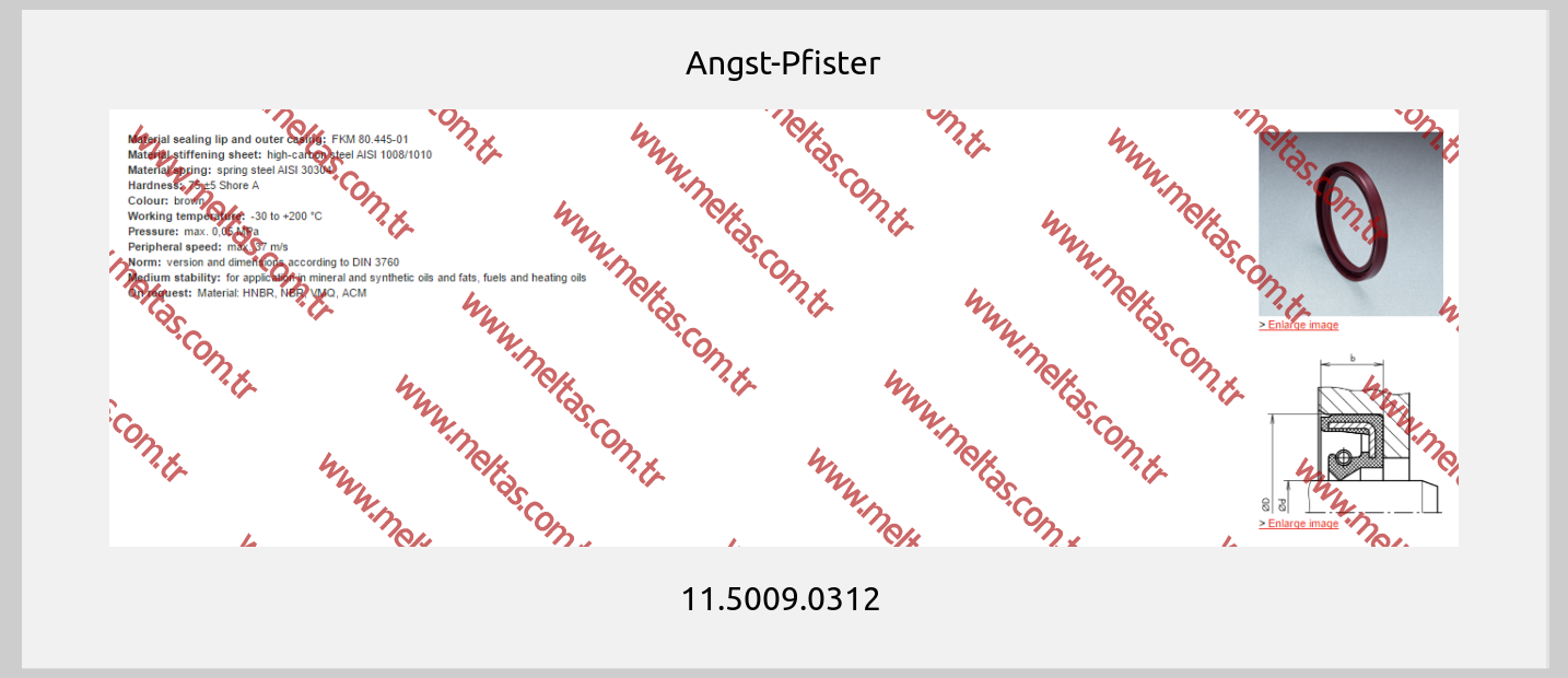 Angst-Pfister - 11.5009.0312 