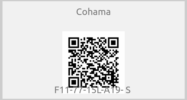 Cohama-F11-77-15L-A19- S 