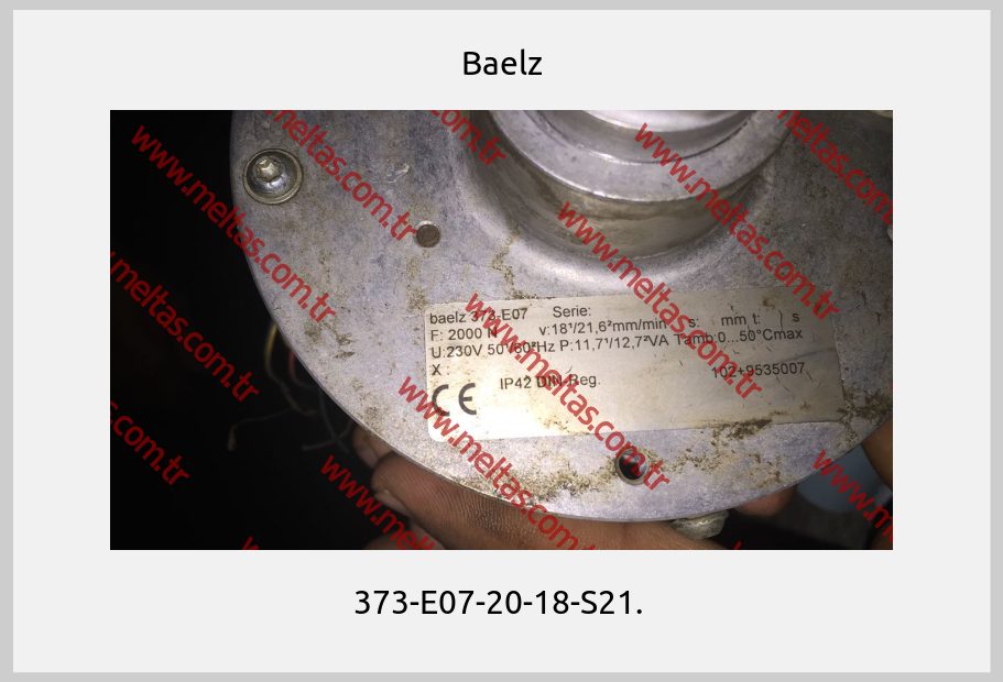 Baelz - 373-E07-20-18-S21. 