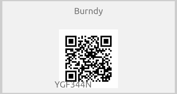 Burndy - YGF344N               