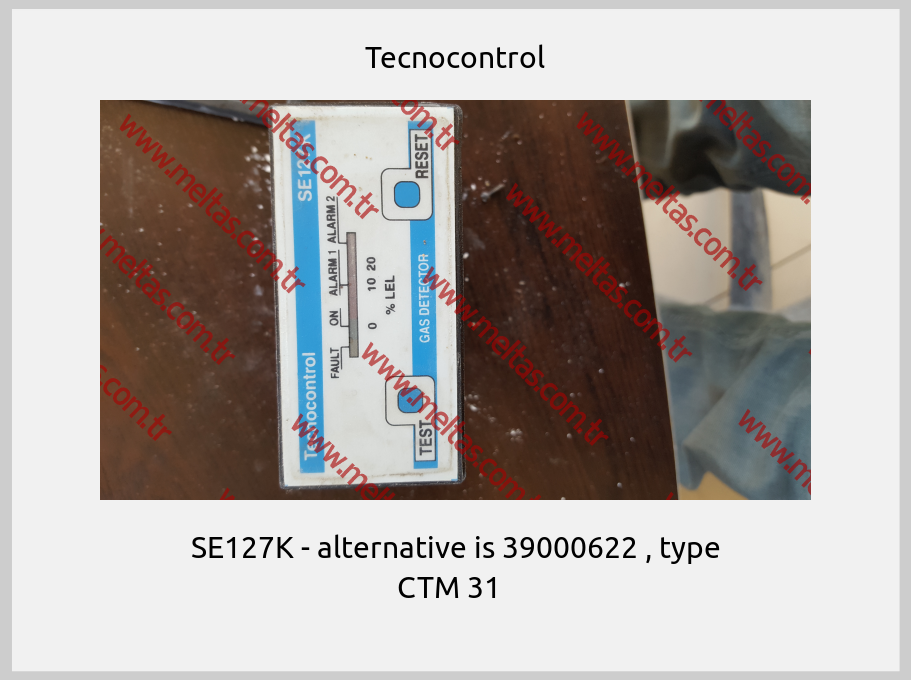 Tecnocontrol - SE127K - alternative is 39000622 , type CTM 31  