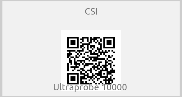 CSI - Ultraprobe 10000 