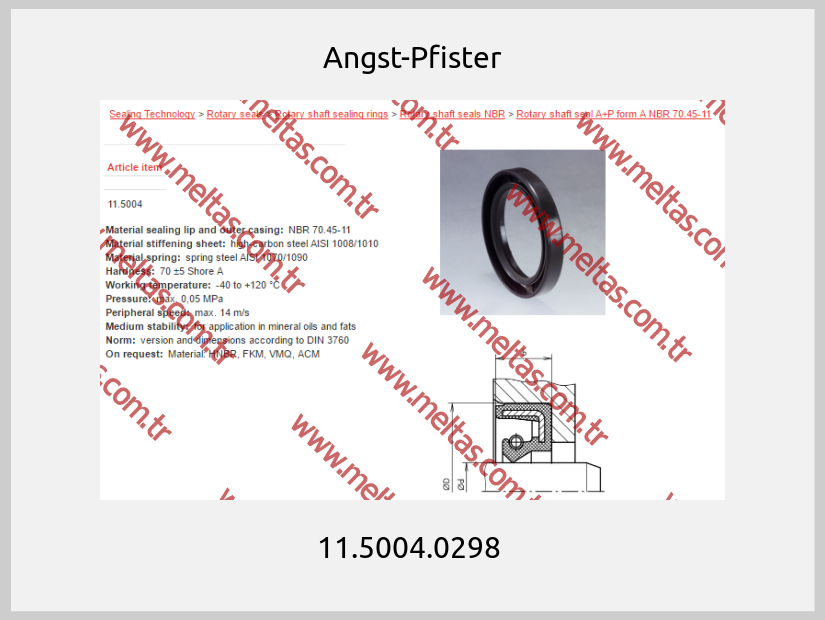 Angst-Pfister - 11.5004.0298 