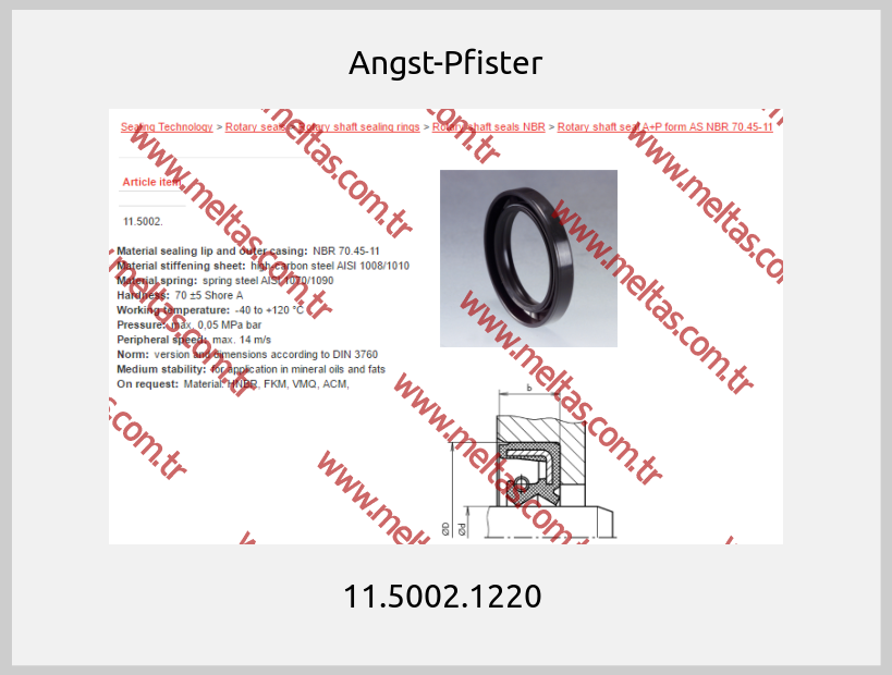 Angst-Pfister - 11.5002.1220 