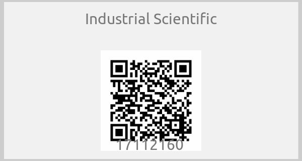 Industrial Scientific - 17112160 