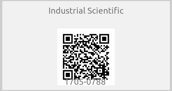 Industrial Scientific - 1705-0788 