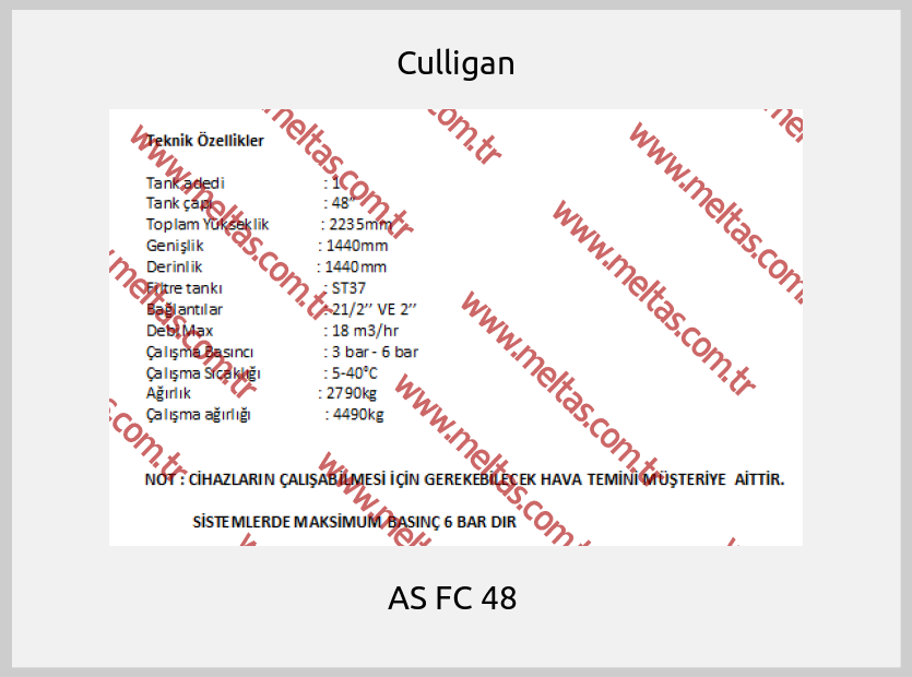 Culligan-AS FC 48 