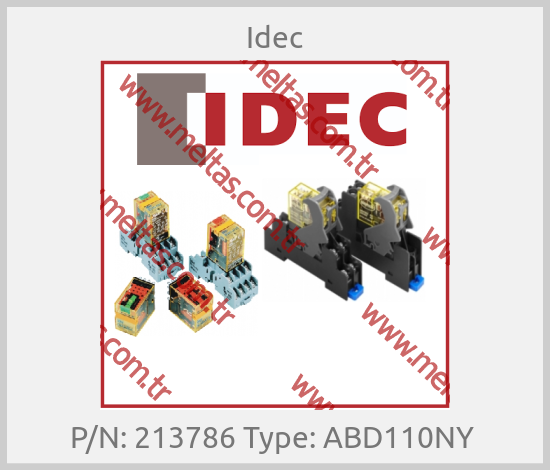 Idec-P/N: 213786 Type: ABD110NY 