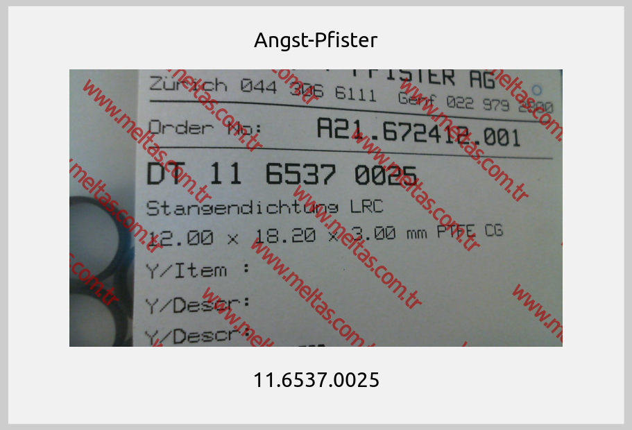 Angst-Pfister - 11.6537.0025