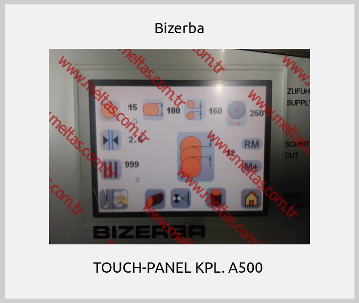 Bizerba - TOUCH-PANEL KPL. A500 