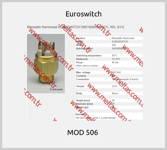 Euroswitch - MOD 506 
