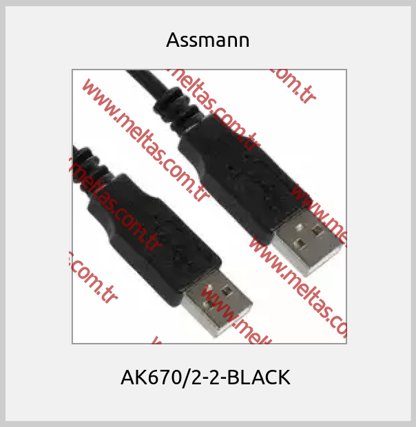 Assmann - AK670/2-2-BLACK 