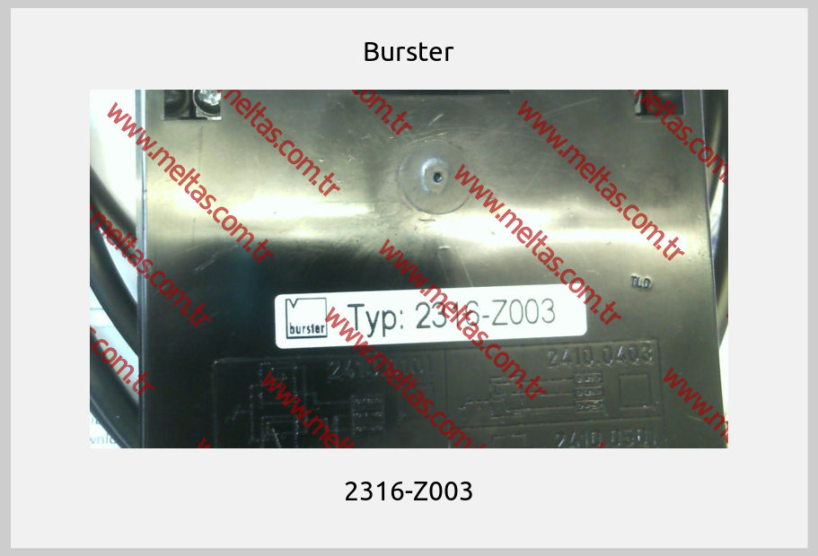 Burster - 2316-Z003