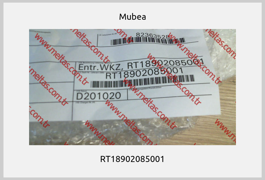 Mubea - RT18902085001
