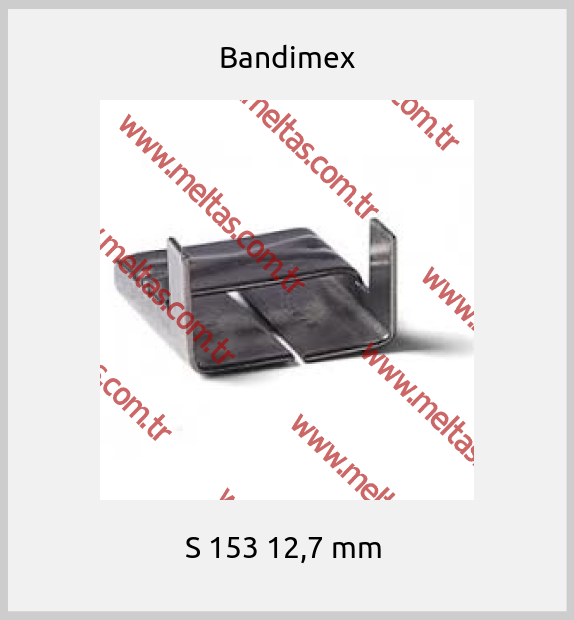 Bandimex - S 153 12,7 mm 