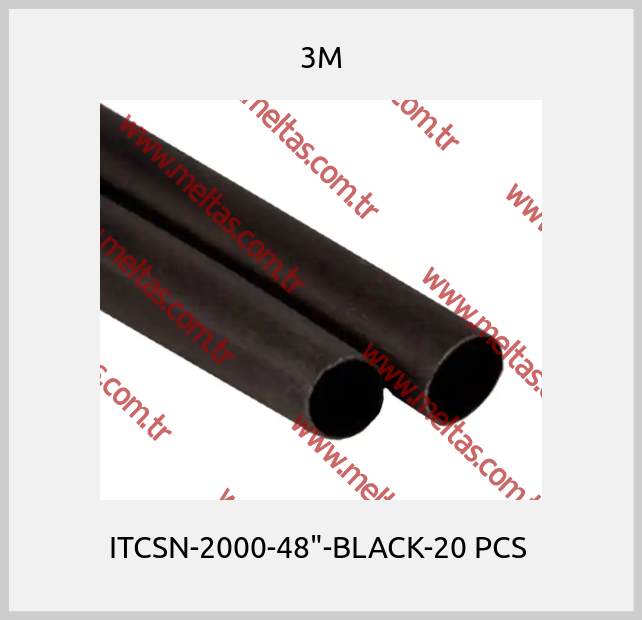 3M-ITCSN-2000-48"-BLACK-20 PCS 