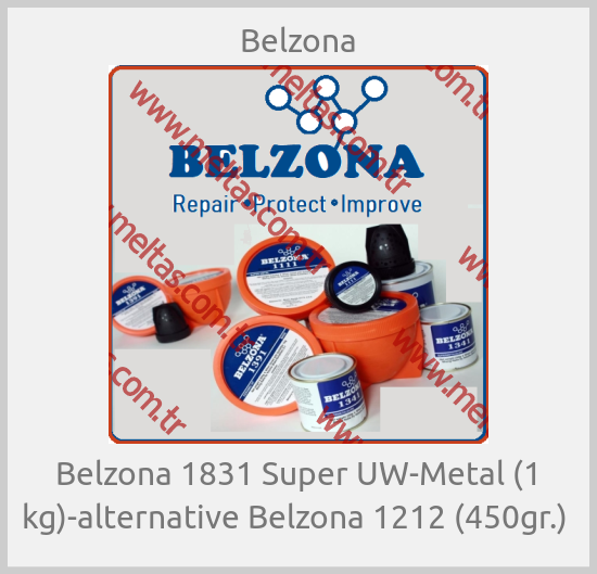 Belzona - Belzona 1831 Super UW-Metal (1 kg)-alternative Belzona 1212 (450gr.) 