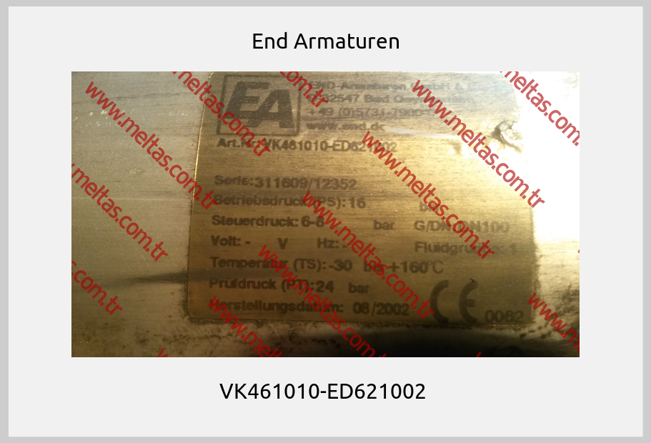 End Armaturen - VK461010-ED621002 