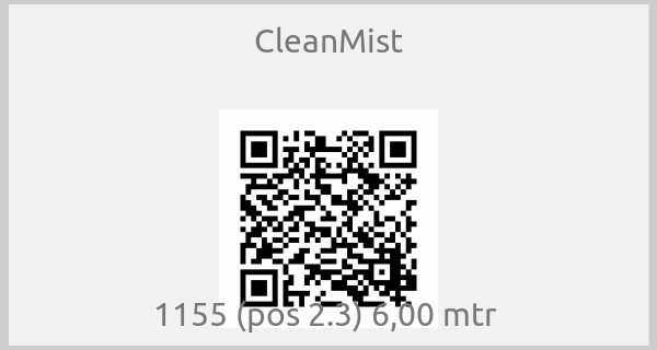 CleanMist - 1155 (pos 2.3) 6,00 mtr 