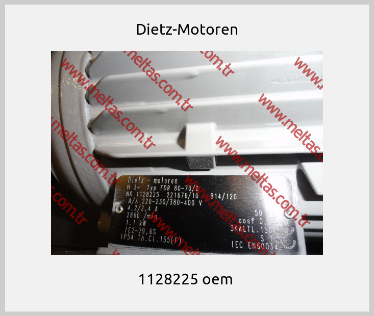 Dietz-Motoren - 1128225 oem 