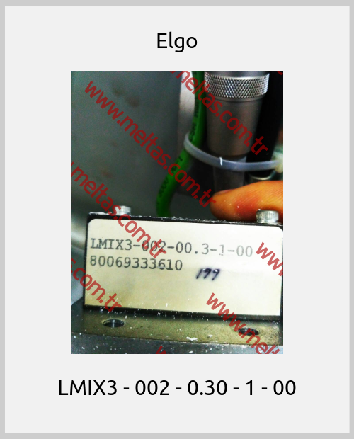 Elgo - LMIX3 - 002 - 0.30 - 1 - 00
