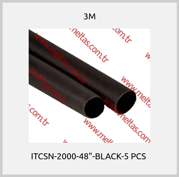 3M - ITCSN-2000-48"-BLACK-5 PCS 