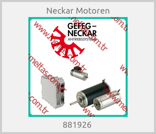 Neckar Motoren - 881926 