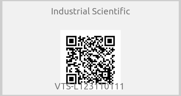 Industrial Scientific - VTS-L123110111 