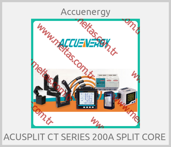 Accuenergy-ACUSPLIT CT SERIES 200A SPLIT CORE 