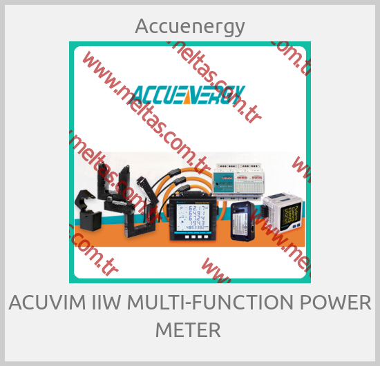 Accuenergy - ACUVIM IIW MULTI-FUNCTION POWER METER 