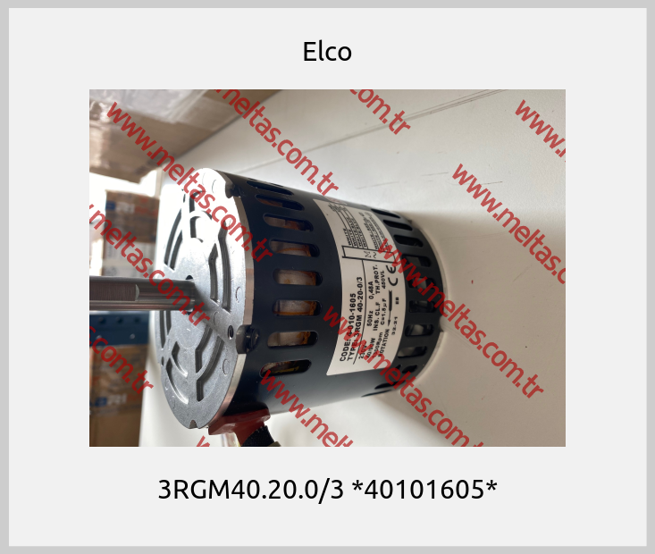 Elco - 3RGM40.20.0/3 *40101605*