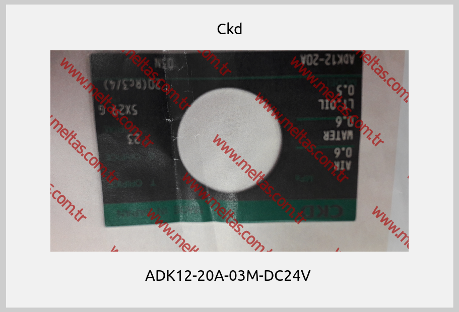 Ckd - ADK12-20A-03M-DC24V 