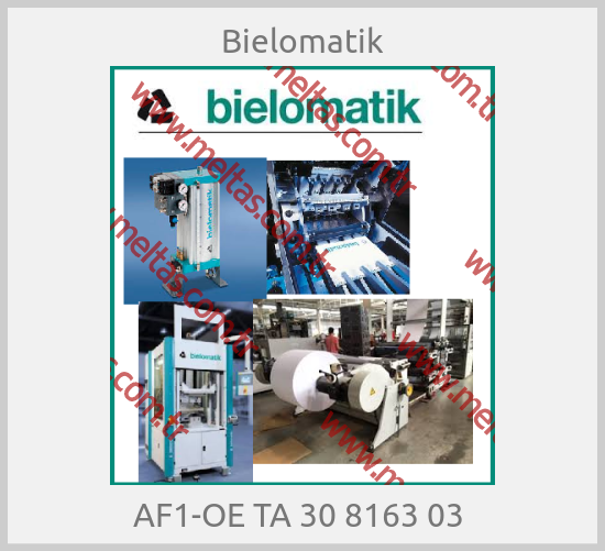 Bielomatik - AF1-OE TA 30 8163 03 