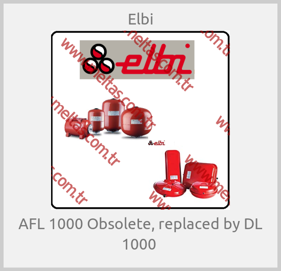 Elbi-AFL 1000 Obsolete, replaced by DL 1000 