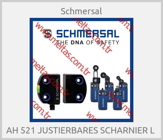 Schmersal-AH 521 JUSTIERBARES SCHARNIER L 
