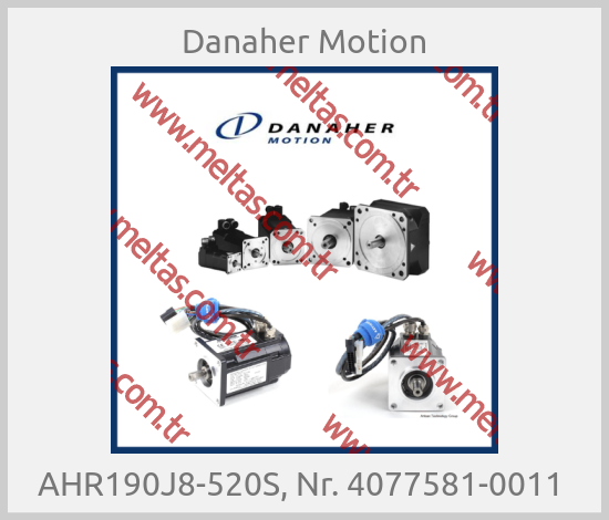 Danaher Motion - AHR190J8-520S, Nr. 4077581-0011 