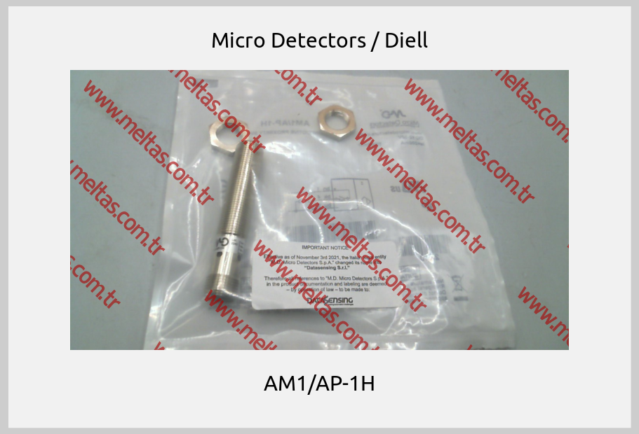 Micro Detectors / Diell - AM1/AP-1H
