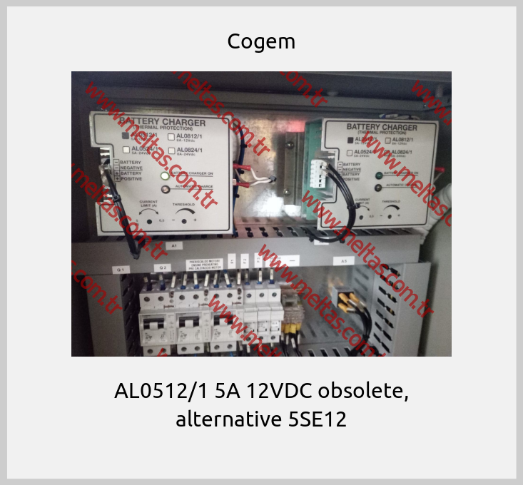 Cogem-AL0512/1 5A 12VDC obsolete, alternative 5SE12