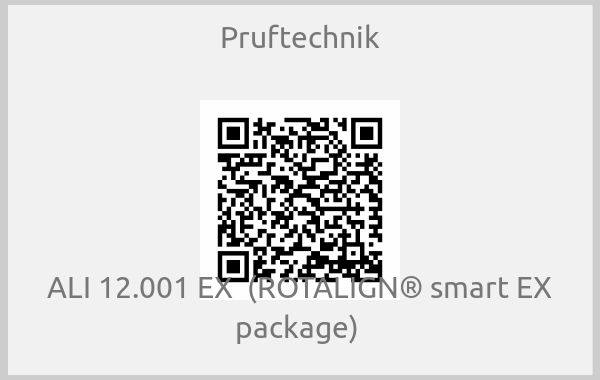 Pruftechnik - ALI 12.001 EX  (ROTALIGN® smart EX package) 