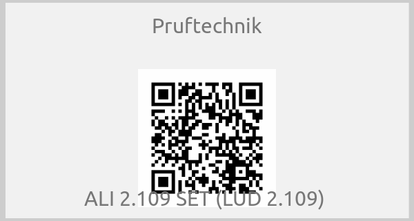 Pruftechnik-ALI 2.109 SET (LUD 2.109) 