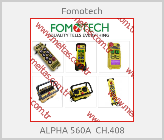 Fomotech - ALPHA 560A  CH.408