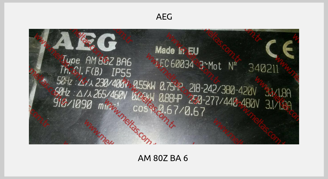 AEG-AM 80Z BA 6 