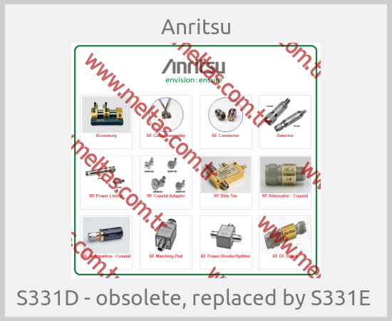 Anritsu - S331D - obsolete, replaced by S331E 