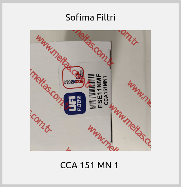 Sofima Filtri - CCA 151 MN 1 