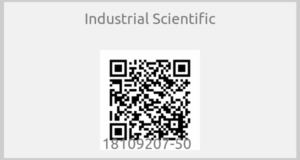 Industrial Scientific - 18109207-50  