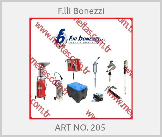 F.lli Bonezzi - ART NO. 205 
