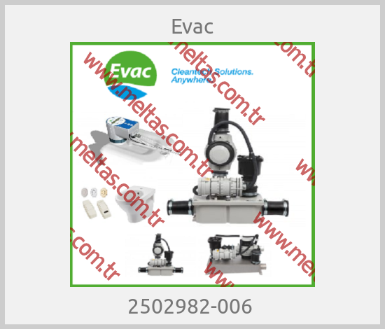 Evac - 2502982-006 