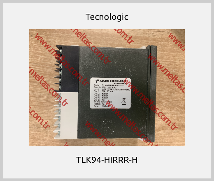 Tecnologic - TLK94-HIRRR-H