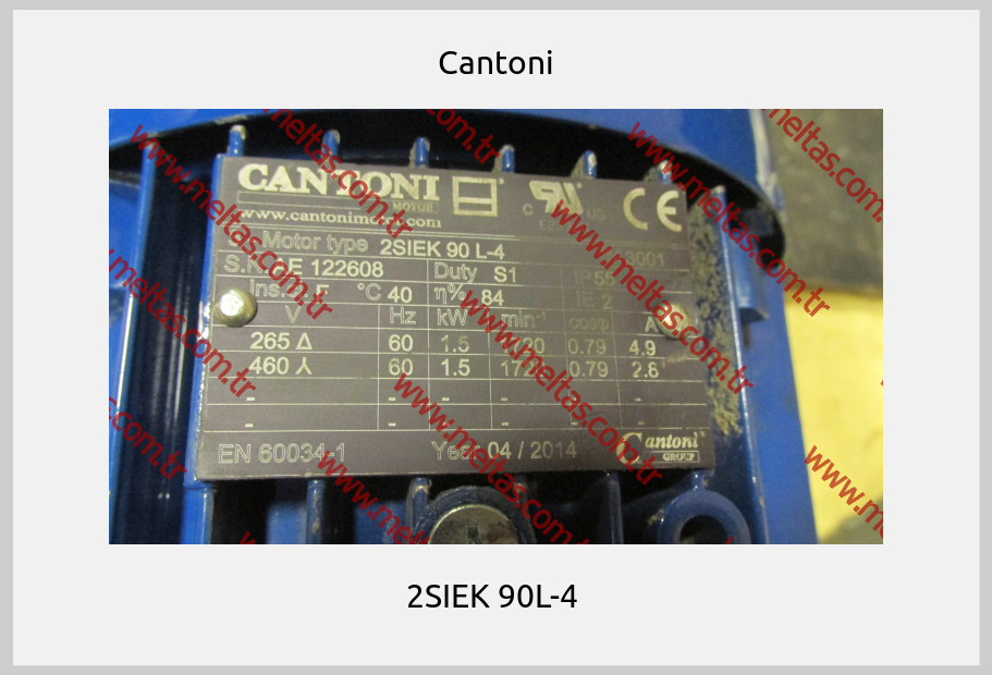Cantoni - 2SIEK 90L-4 