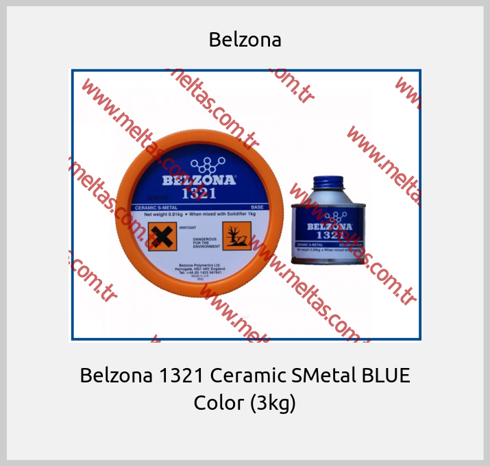 Belzona - Belzona 1321 Ceramic SMetal BLUE Color (3kg)